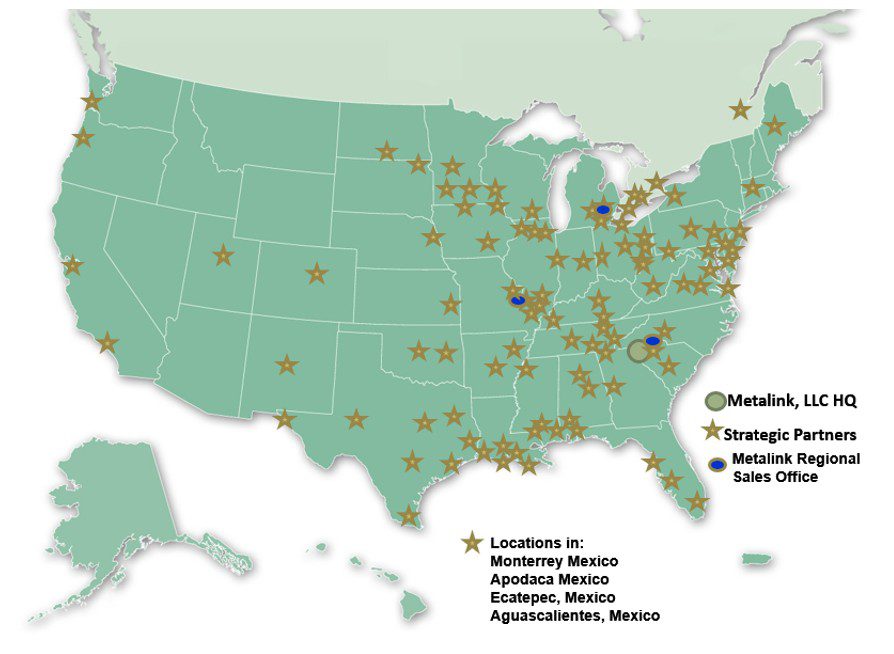 Metalink USA MAP Metalink USA MAP